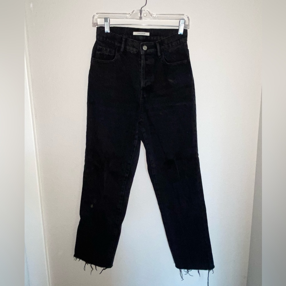 High Rise Straight Jeans